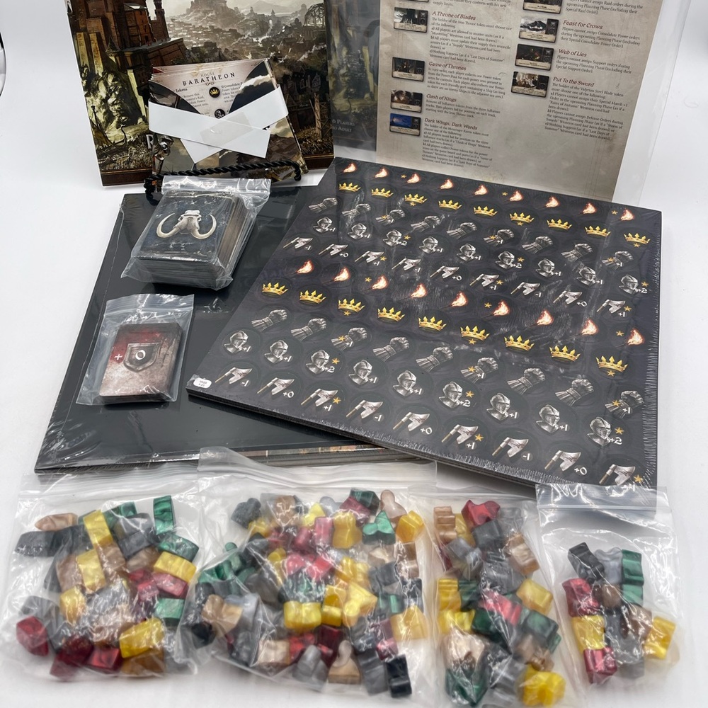 A Game of Thrones: The Board Game (Second Edition) Opened but Unused